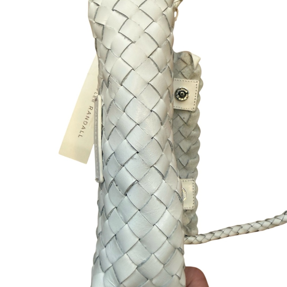 NWT Loeffler Randall Vinnie Woven Leather Crossbody Bag - Picture 11 of 13